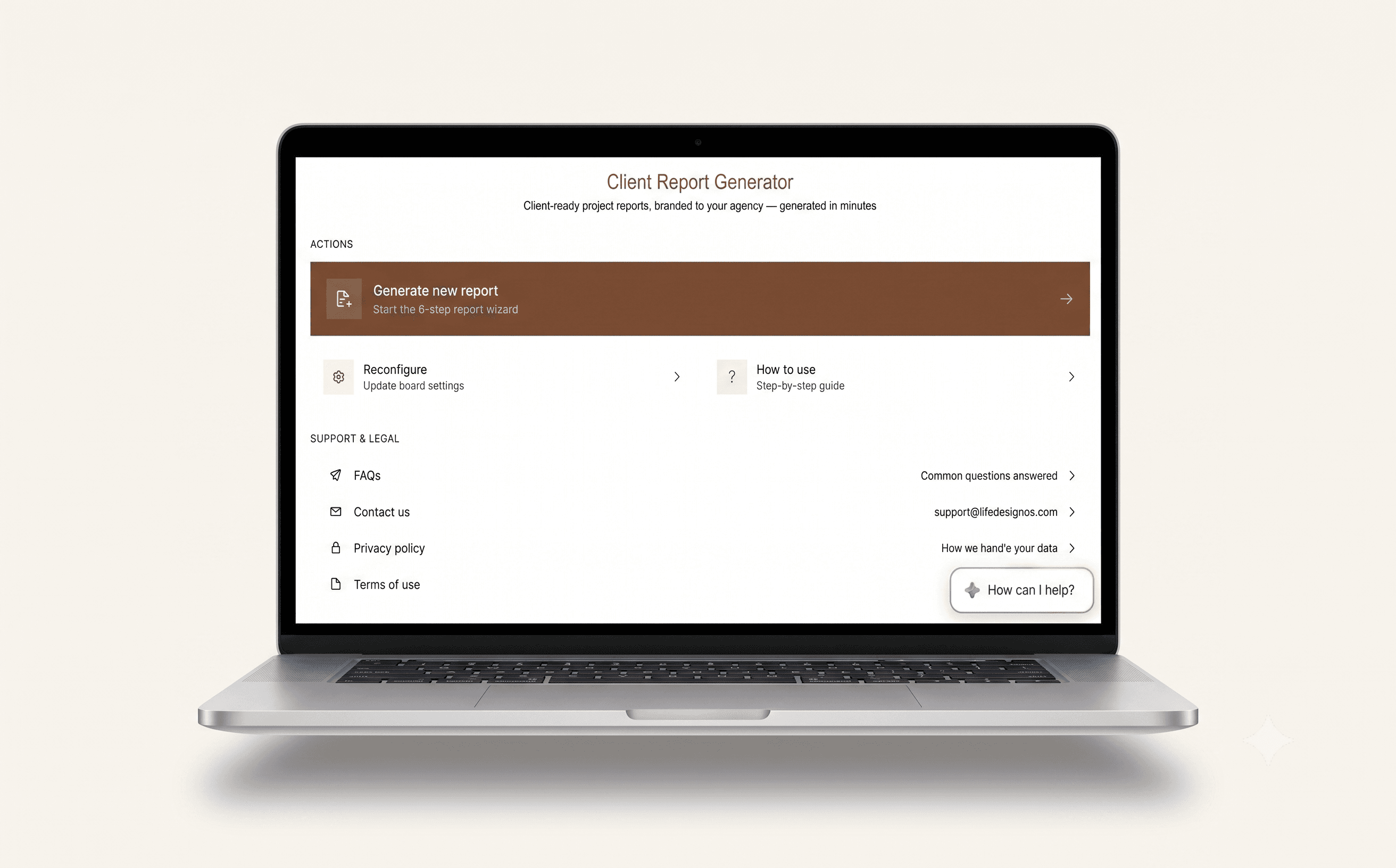 Client Report Generator
