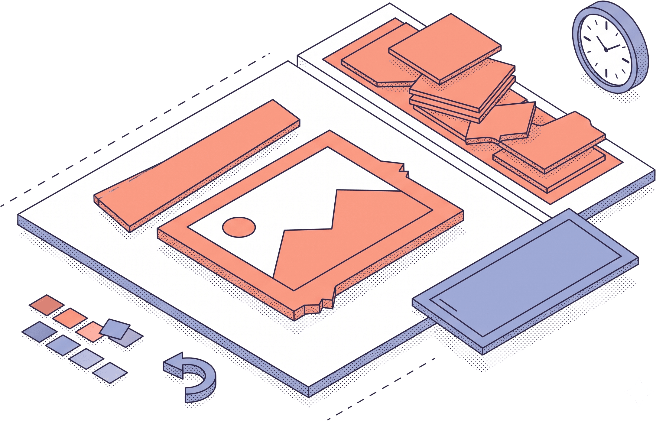 Hours spent in Canva or an AI design tool